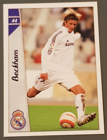 2007 Las Fichas de La Liga Mundicromo David Beckham #44 Trading Card