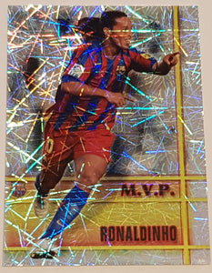 2006 Las Fichas de La Liga Mundicromo Ronaldinho #541 Refractor Trading Card
