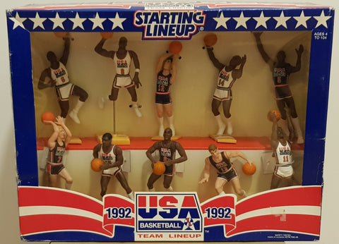 Starting Lineup 1992 USA Basketball "Dream" Team Lineup (12) Figure Set