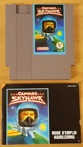 Captain Skyhawk Nintendo NES Video Game