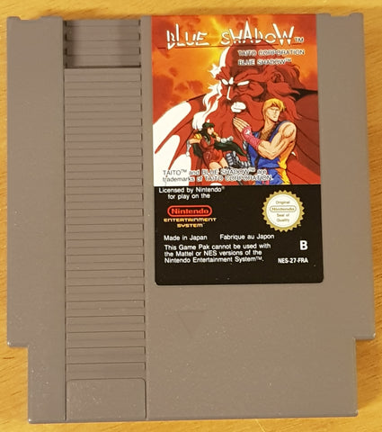 Blue Shadow Nintendo NES Video Game