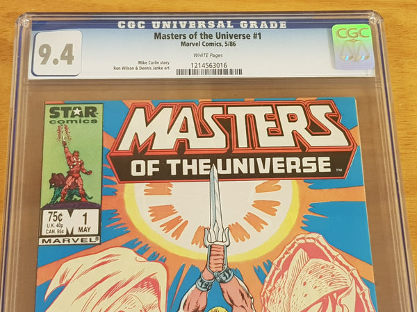 Masters of the Universe #1 - CGC (9.4)