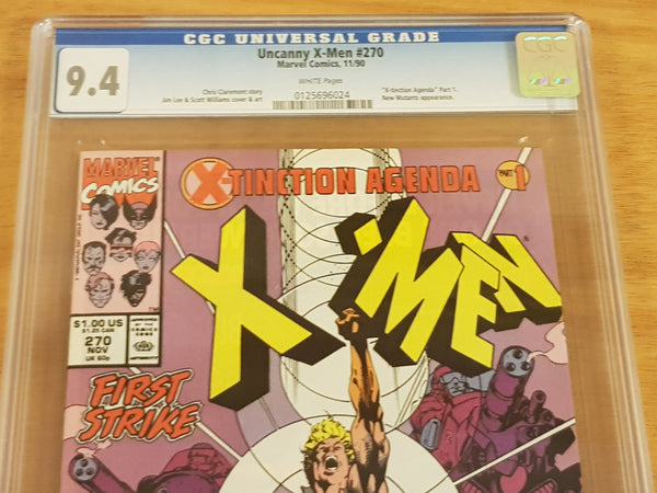 Uncanny X-Men #270 - CGC (9.4)