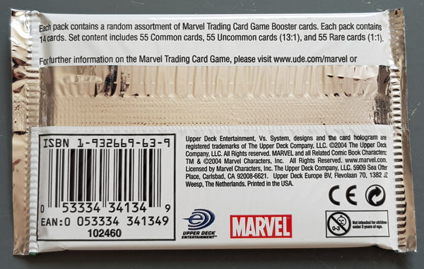 Marvel VS System TCG Web of Spider-Man (1) 1st Edition Booster Pack