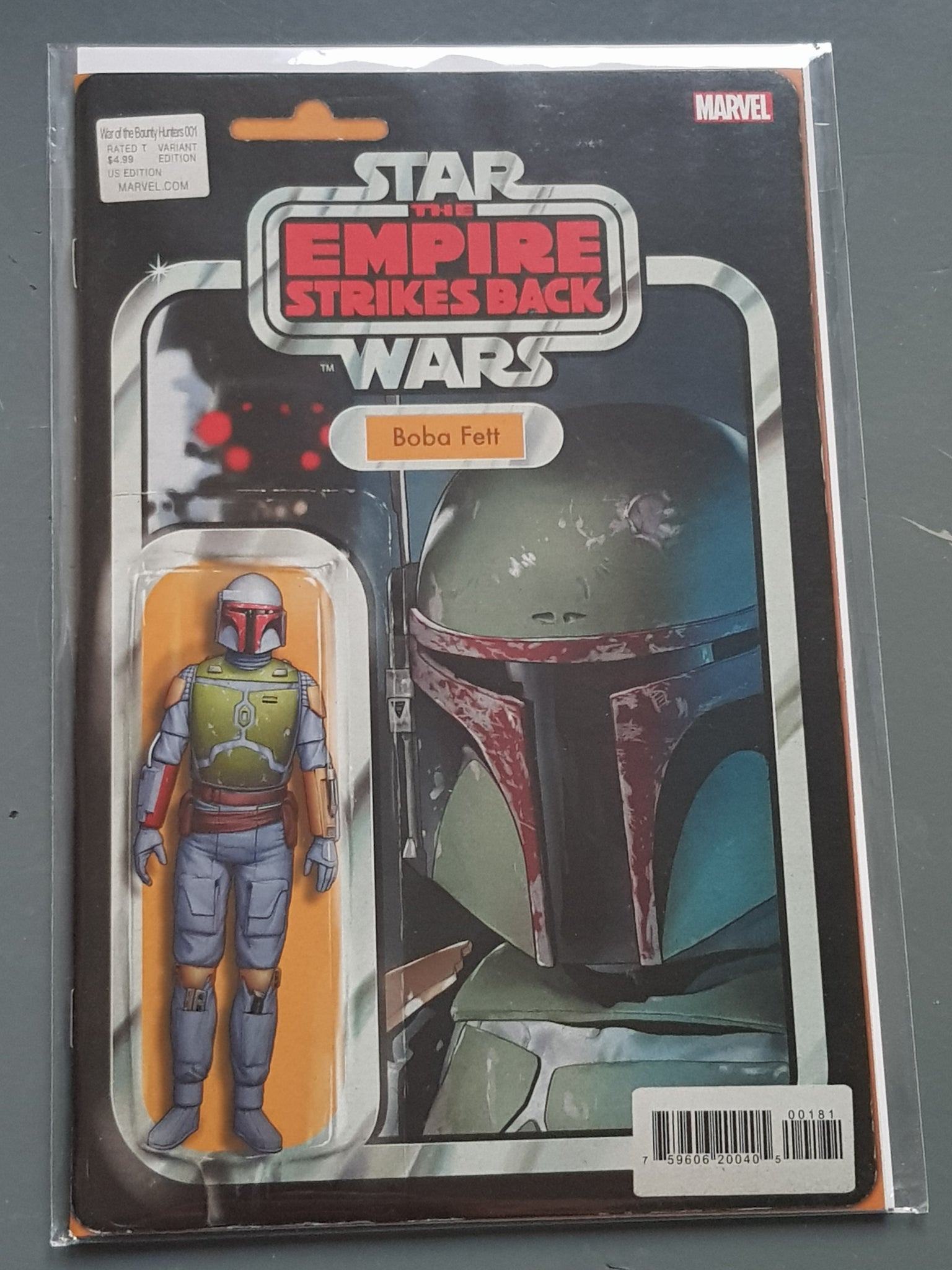 Star Wars War of the Bounty Hunters #1 NM Action Figure Variant