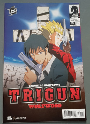 Trigun Anime Manga Wolfwood #0 NM