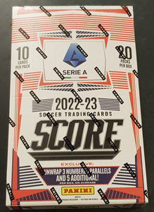 2022-23 Panini Score Serie A Soccer Retail Box