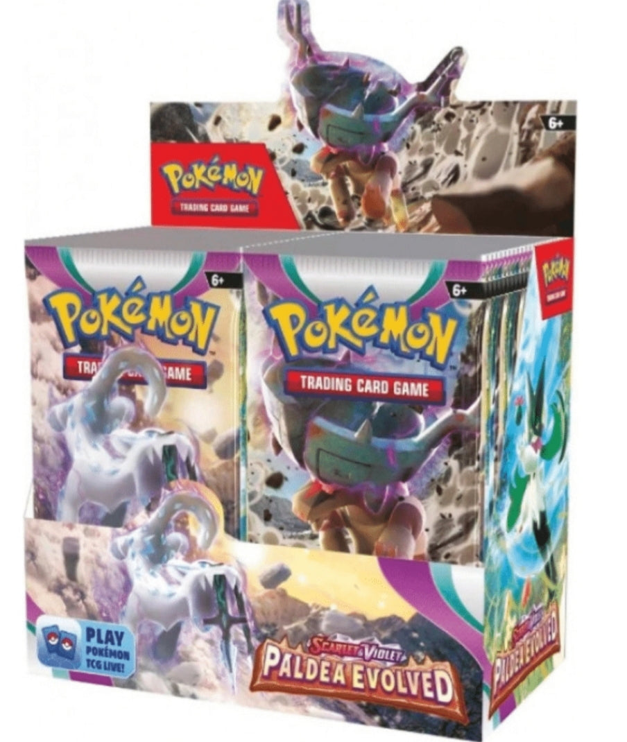 Pokemon Scarlet & Violet Paldea Evolved Sealed Booster Box