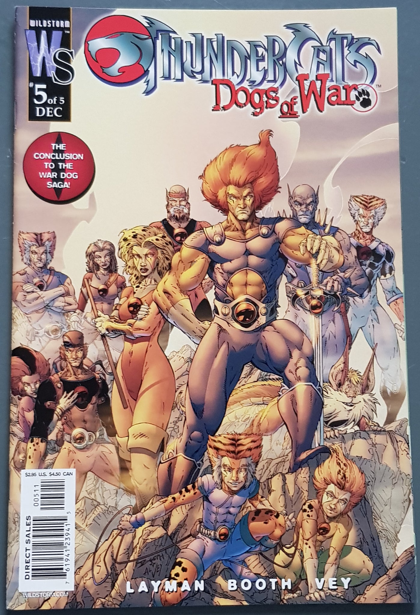 Thundercats Dogs of War #5 VF+