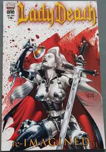 Lady Death Re-Imagined #1 VF+