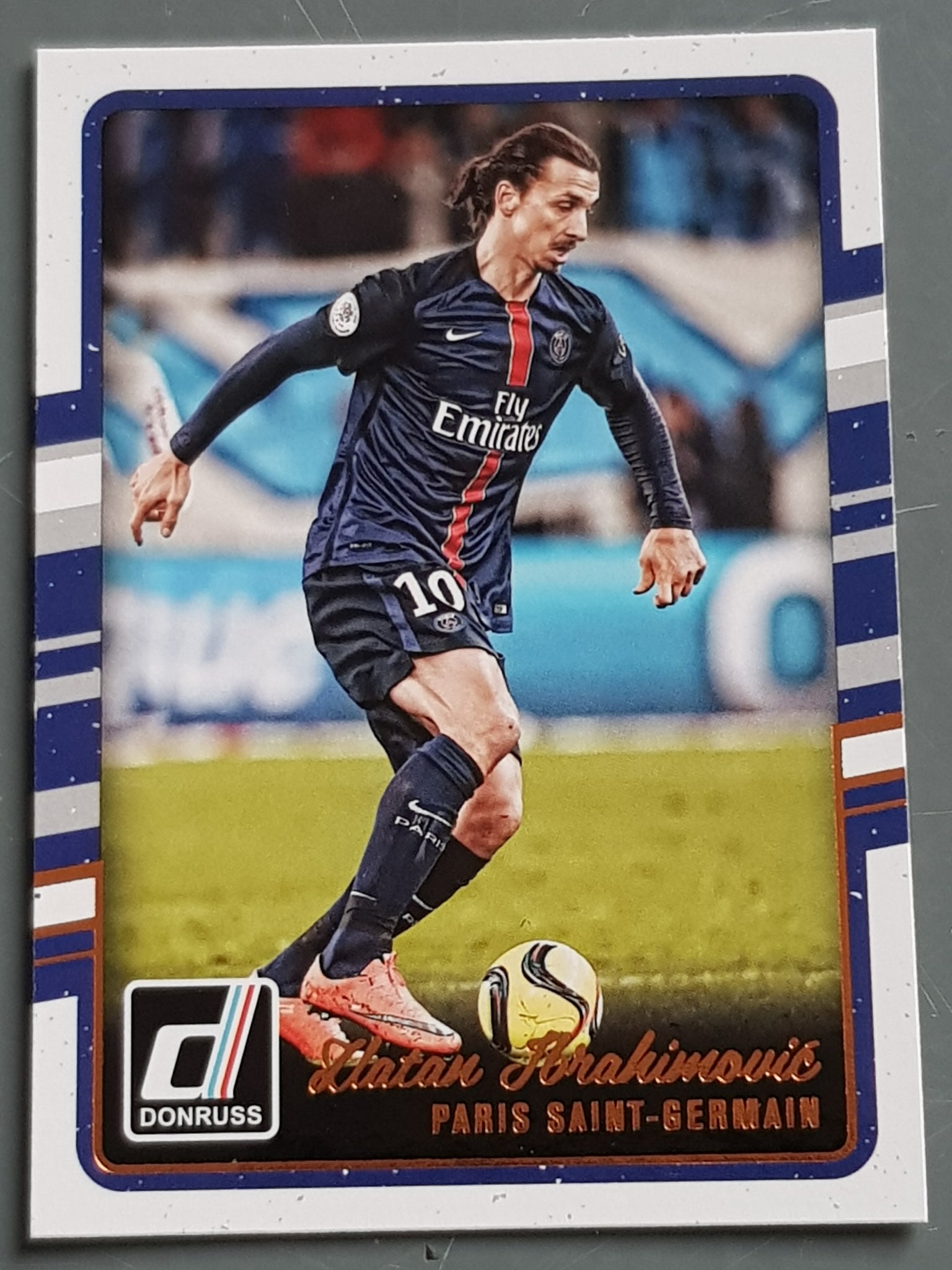 2016-17 Panini Donruss Soccer Zlatan Ibrahimovic #131 Trading Card