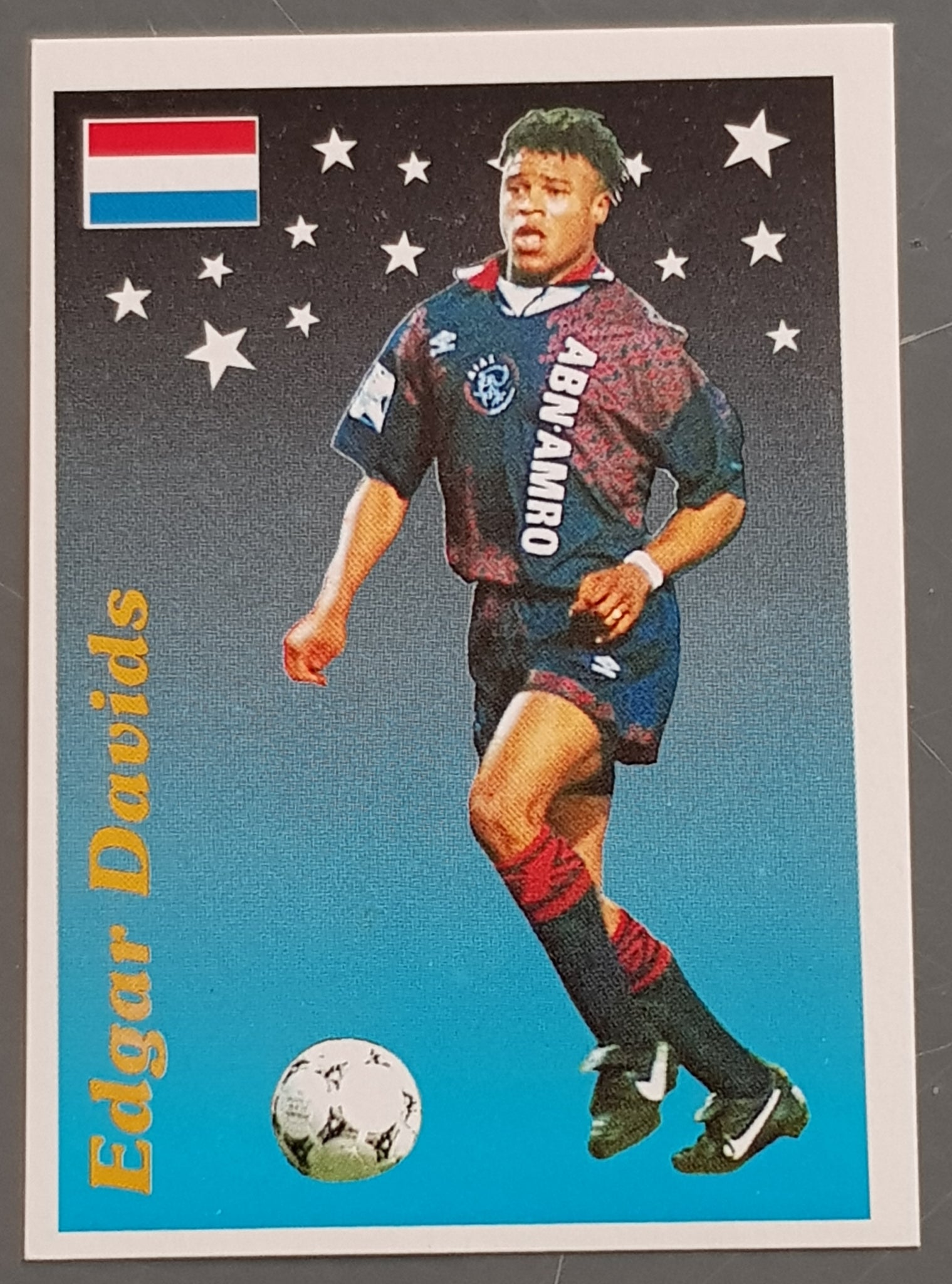 1995-96 Panini Supercalcio Edgar Davids #189 Sticker