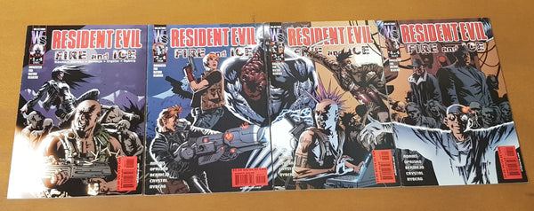 Resident Evil Fire and Ice #1-4 FN Complete Set