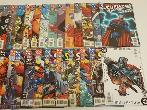 Superman Man of Steel #104-134 VF+/NM Lot