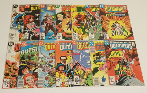 Batman and the Outsiders #33-46 VF/VF+ Lot