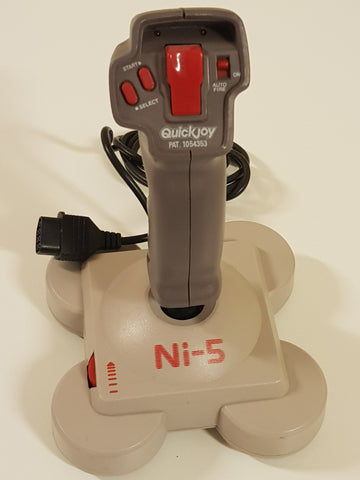 1991 Ni-5 (sv-301) Quickjoy Flight-Stick (Nintendo NES compatible) #2