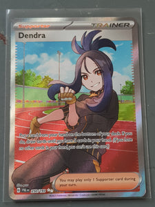 Pokemon Scarlet and Violet Paldea Evolved Dendra #250/193 Full Art Trainer Holo Trading Card