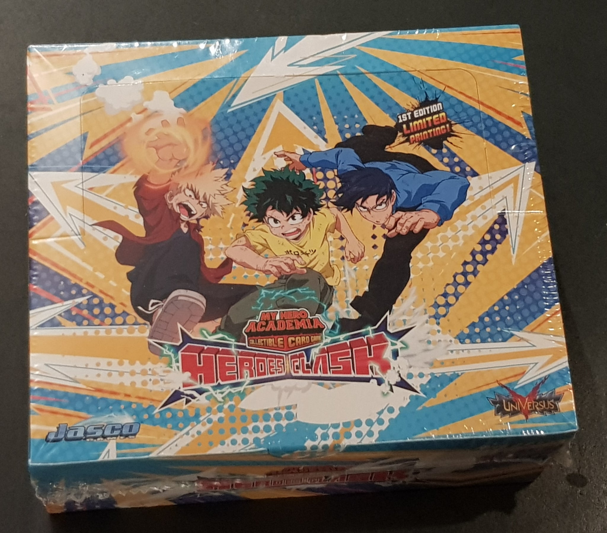 My Hero Academia Heroes Clash TCG Booster Box Rotterdam Comics My Hero Academia Heroes Clash TCG Booster Box Rotterdam Comics