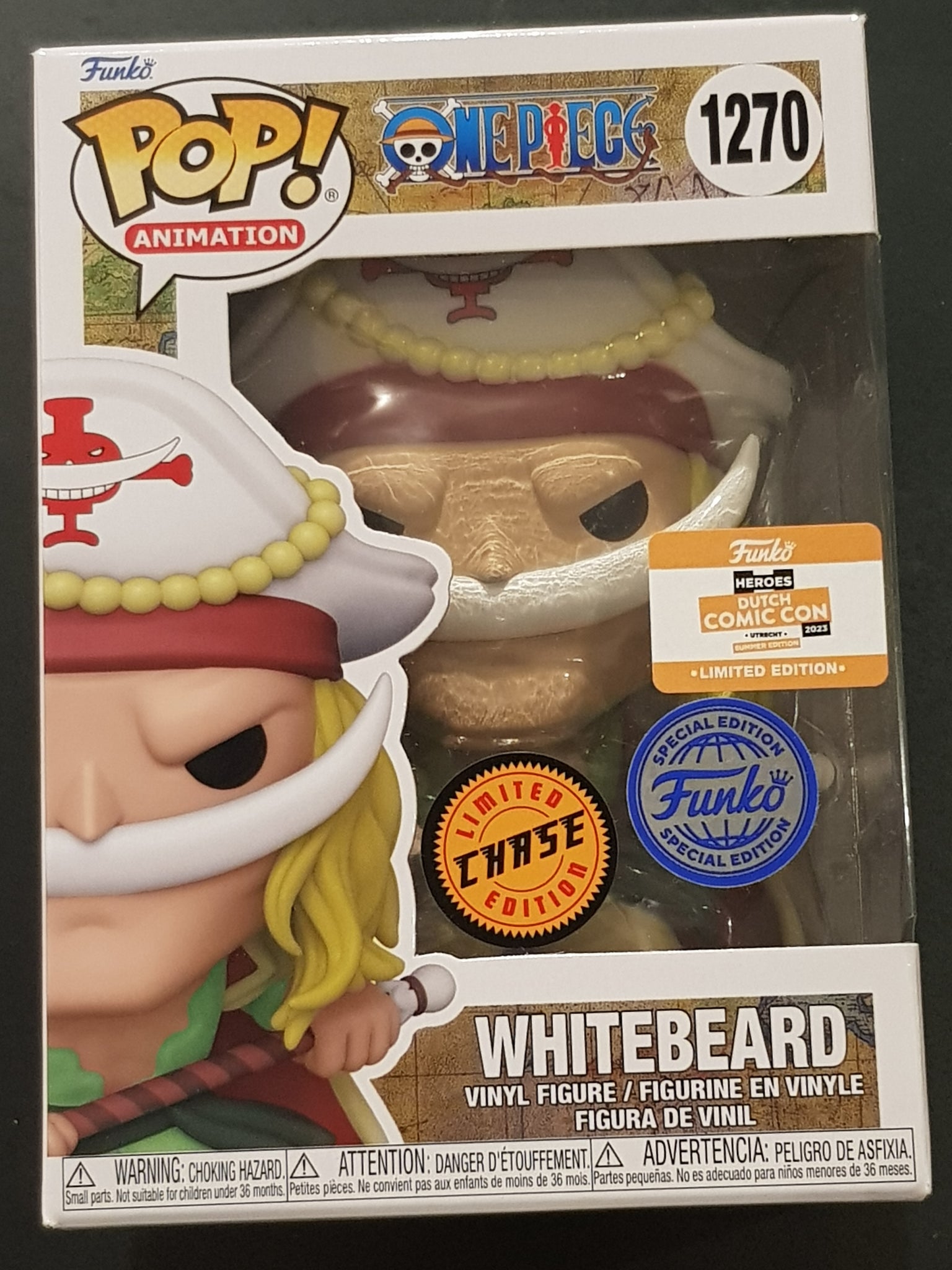 Funko Pop! One Piece Whitebeard #1270 HDCC Vinyl Chase Figure