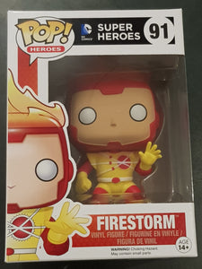 Funko Pop! DC Super Heroes Firestorm #91 Vinyl Figure