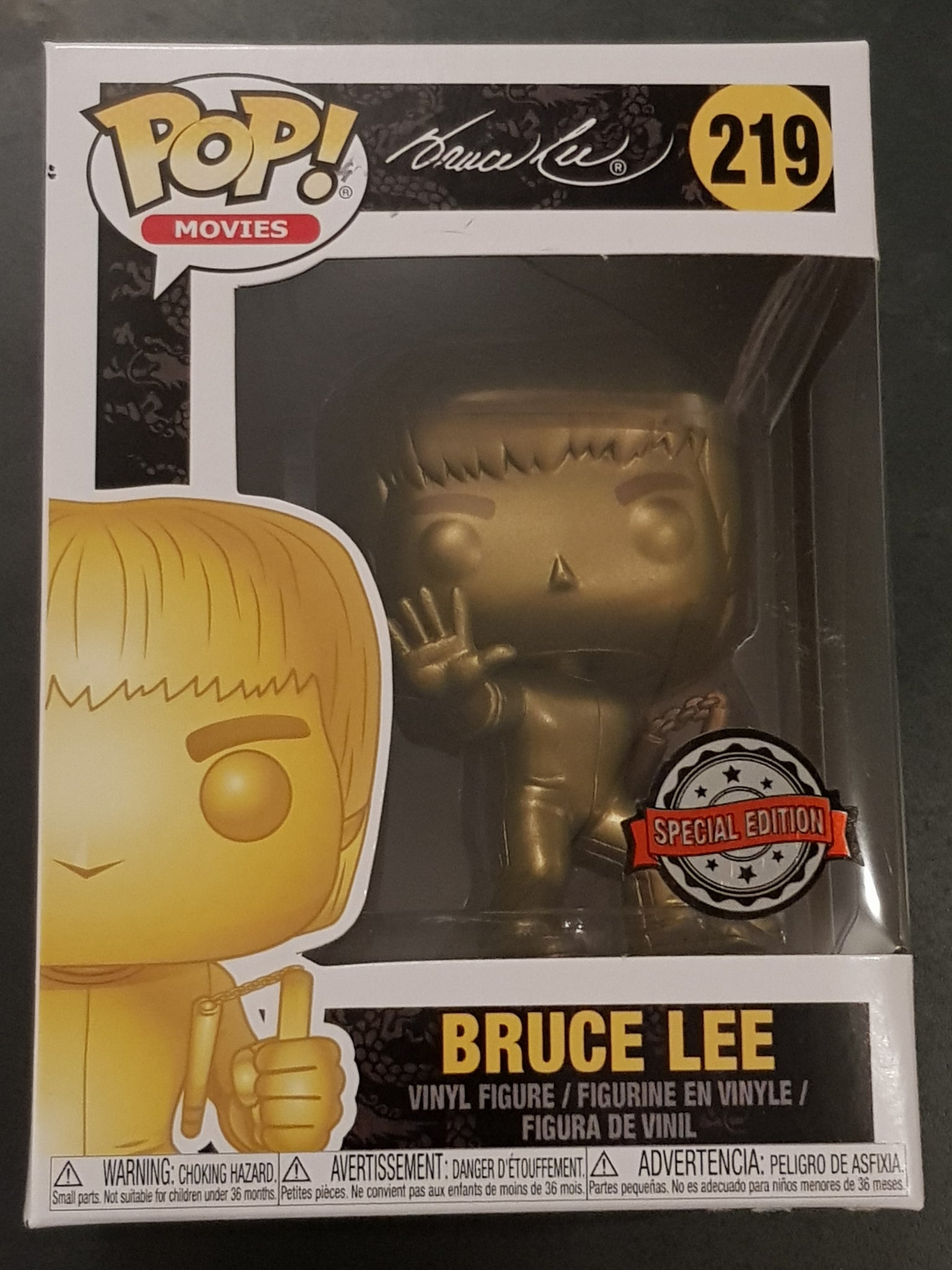 Funko Pop! Bruce Lee #219 Special Edition Vinyl Figure