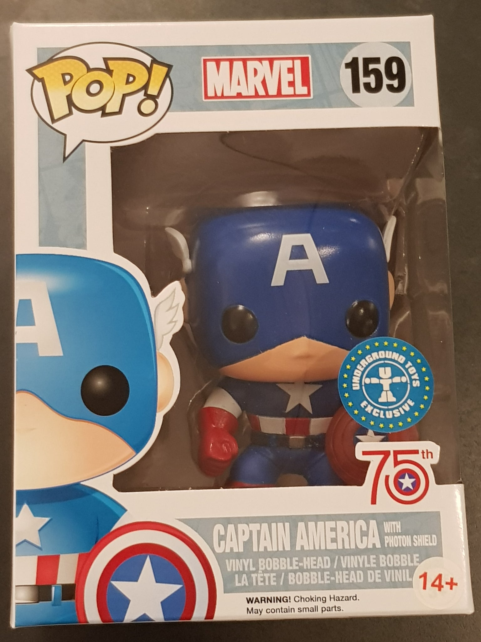 Captain america hot sale 159 pop