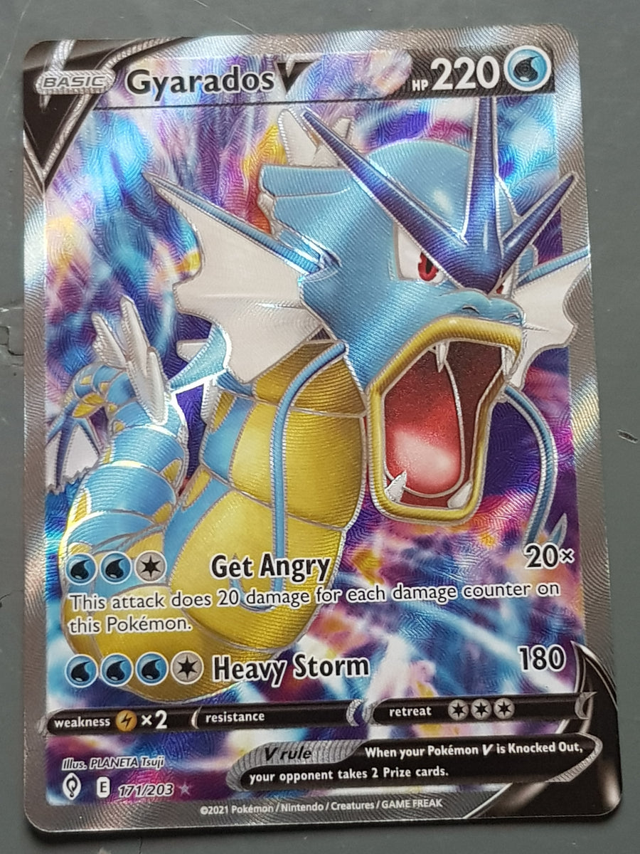 Carta Pokmon Gyarados VMAX Ultra Rara | 029/203 De Espada Y Escudo - Cielos Evolutivos Carta Pokmon Gyarados VMAX Ultra Rara | 029/203 De Espada Y Escudo - Cielos Evolutivos
