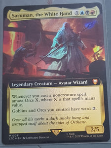Magic the Gathering Lord of the Rings Saruman, the White Hand LTC #091 Rotterdam Comics Magic the Gathering Lord of the Rings Saruman, the White Hand LTC #091 Rotterdam Comics