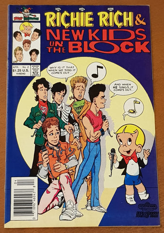 Richie Rich and the New Kids on the Block #2 VF+