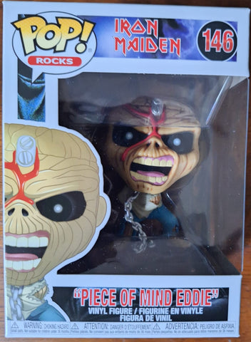 Funko Pop! Iron Maiden Piece of Mind Eddie #146 Vinyl Figure