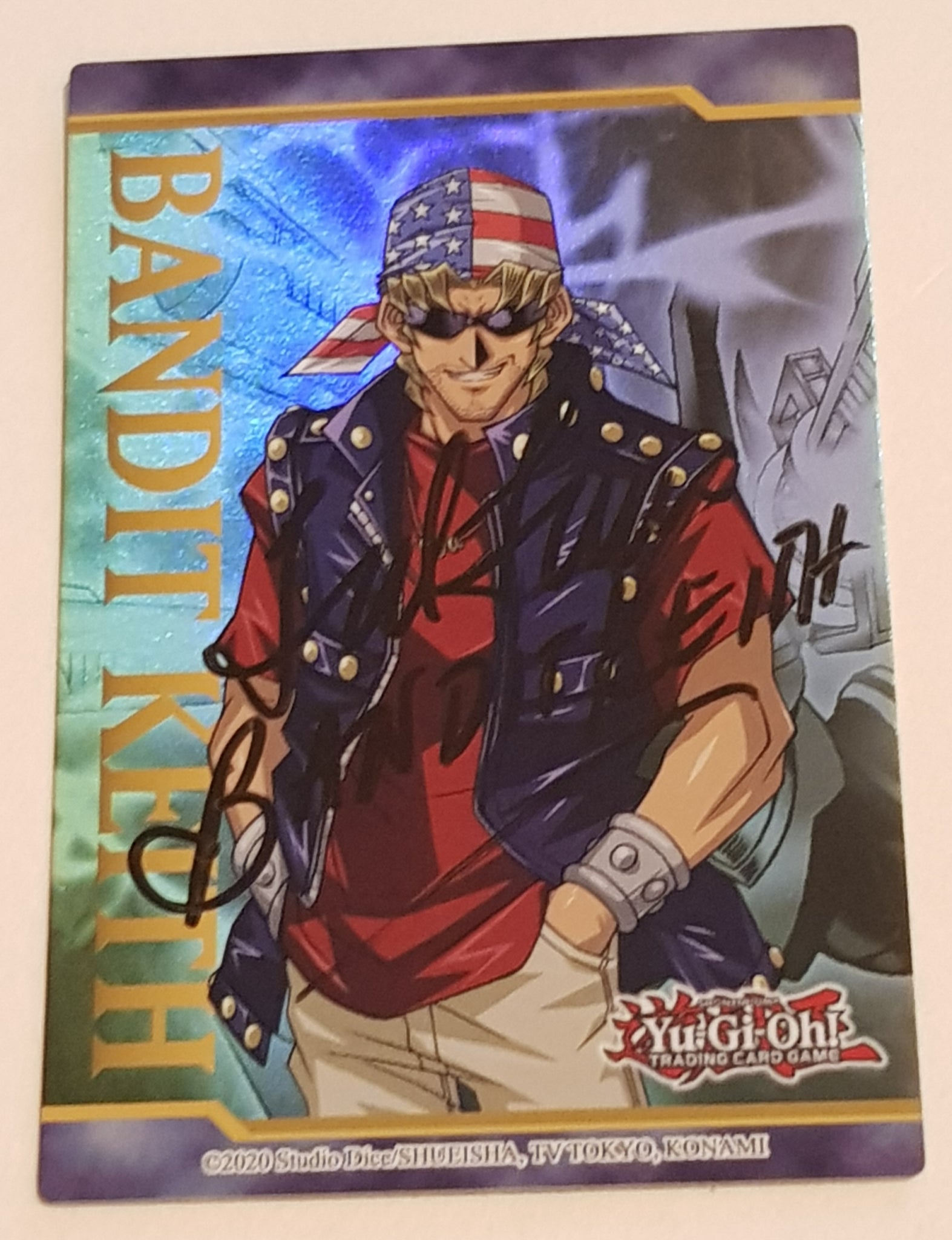 Yu-Gi-Oh - Bandit Keith #LDS1 Foil Character Token Trading Card