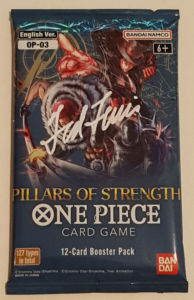 One Piece Card Game OP-03 Pillars of Strength Sealed Booster Pack (Sig Rotterdam Comics One Piece Card Game OP-03 Pillars of Strength Sealed Booster Pack (Sig Rotterdam Comics