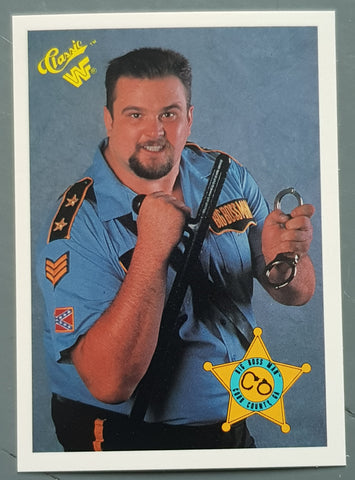 1990 Classic WWF Big Boss Man #103 Trading Card