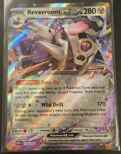 Pokemon Scarlet and Violet Obsidian Flames Revavroom Ex #156/197 Holo Rotterdam Comics Pokemon Scarlet and Violet Obsidian Flames Revavroom Ex #156/197 Holo Rotterdam Comics