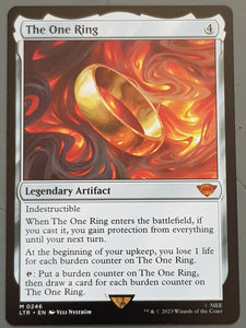 Magic the Gathering Lord of the Rings The One Ring LTR #246 Trading Card