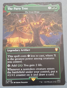 Magic the Gathering Lord of the Rings The Great Henge LTC #348 (Extended Art) Trading Card