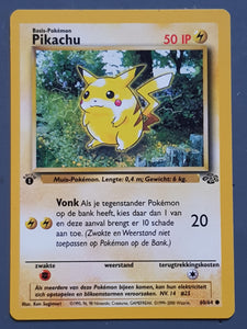Pokemon Dutch Jungle Pikachu (1st Edition) #60/64 Trading Card