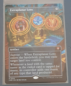 Magic the Gathering Commander Masters Extraplanar Lens #656 (Extended Art) Trading Card