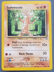Pokemon Neo Genesis Sudowoodo #77/111 Trading Card