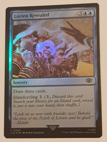 Magic the Gathering Lord of the Rings Lorien Revealed LTR #060 Foil Trading Card