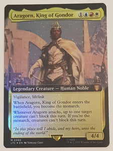 Magic the Gathering Lord of the Rings Aragorn, King of Gondor LTC #085 Rotterdam Comics Magic the Gathering Lord of the Rings Aragorn, King of Gondor LTC #085 Rotterdam Comics