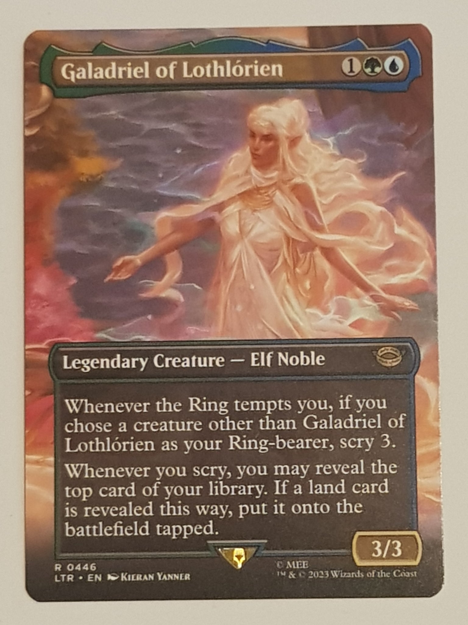Magic the Gathering Lord of the Rings Galadriel of Lothlorien LTR #446 Rotterdam Comics Magic the Gathering Lord of the Rings Galadriel of Lothlorien LTR #446 Rotterdam Comics
