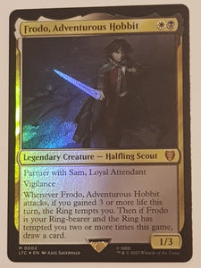 Magic the Gathering Lord of the Rings Frodo, Adventurous Hobbit LTC #0 Rotterdam Comics Magic the Gathering Lord of the Rings Frodo, Adventurous Hobbit LTC #0 Rotterdam Comics