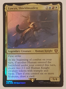 Magic the Gathering Lord of the Rings Eowyn, Shieldmaiden LTC #001 Foi – Rotterdam Comics