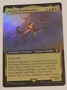 eowyn card mtg Magic the Gathering Lord of the Rings Eowyn, Shieldmaiden LTC #086 (Ex – Rotterdam Comics