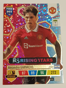 2023 Panini Adrenalyn FIFA 365 Alejandro Garnacho Rising Stars #R16 Rookie Card