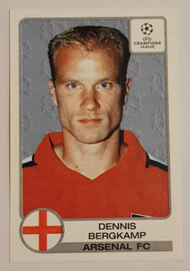 2001-2002 UEFA Champions League Dennis Bergkamp #72 Sticker