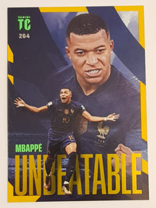 2022-23 Panini Top Class Kylian Mbappe Unbeatable #264 Orange Parallel Trading Card