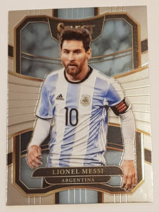 2017-2018 Panini Select Lionel Messi #76 Trading Card