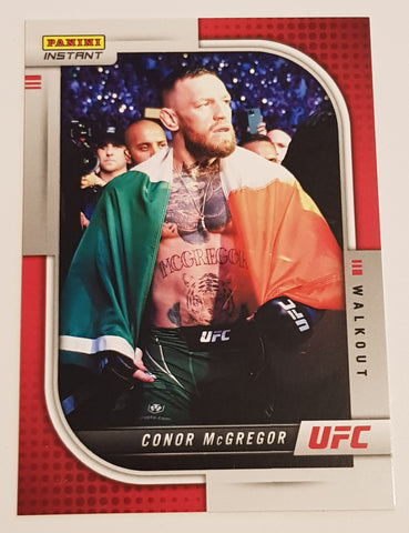2021 Panini Instant UFC Walkout Conor McGregor #W6 Trading Card